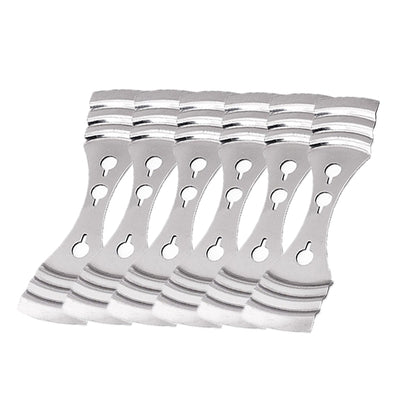 Stainless Steel Candle Wick Holders Set (6 Pack) by HitMyNeed
