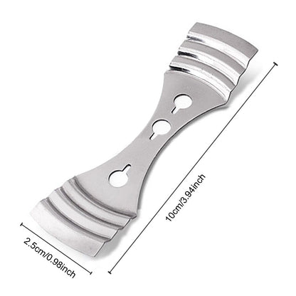 Stainless Steel Candle Wick Holders Set (6 Pack) by HitMyNeed