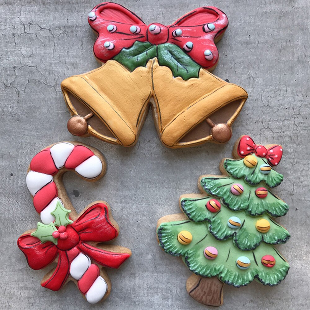 Stainless Steel Candy Cane Cookie Cutter 11cm by HitMyNeed