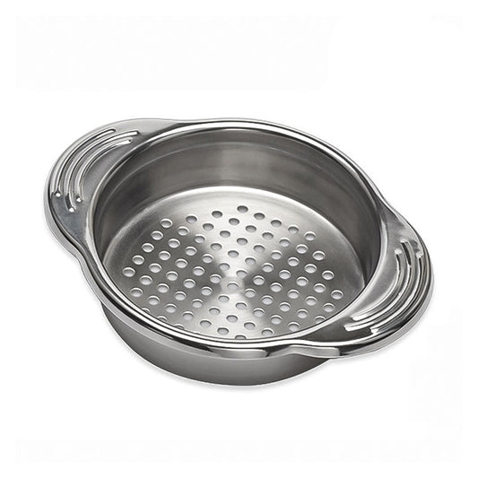 Stainless Steel Canned Food Strainer with Handles by HitMyNeed