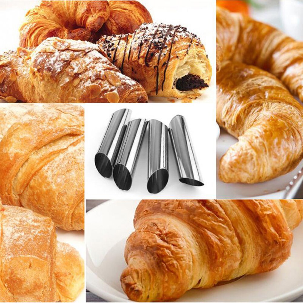 Stainless Steel Cannoli Molds Cones Set (6 pcs) by HitMyNeed