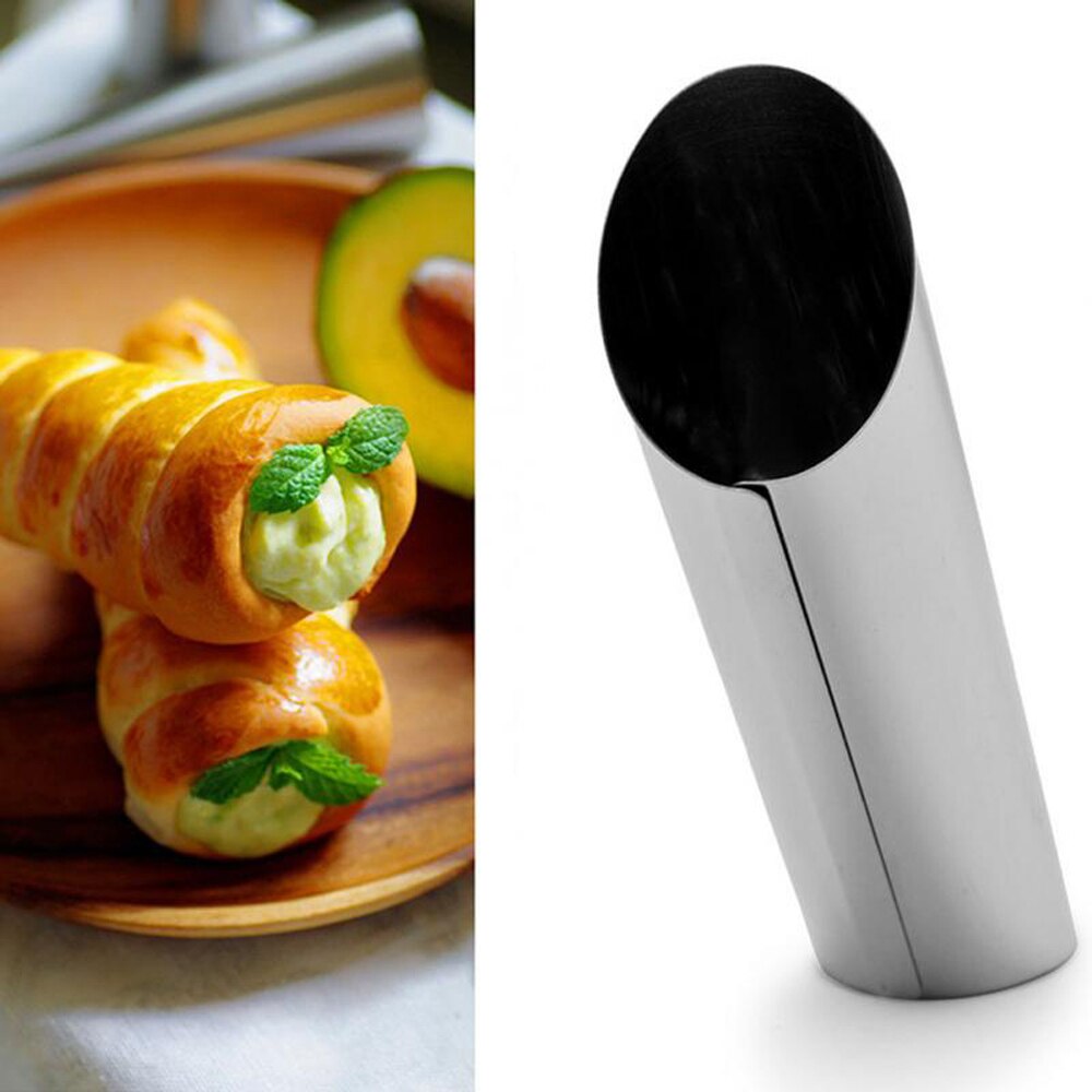 Stainless Steel Cannoli Molds Cones Set (6 pcs) by HitMyNeed