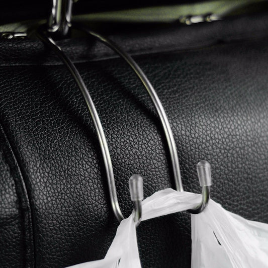 Stainless Steel Car Headrest Hook Holder by HitMyNeed