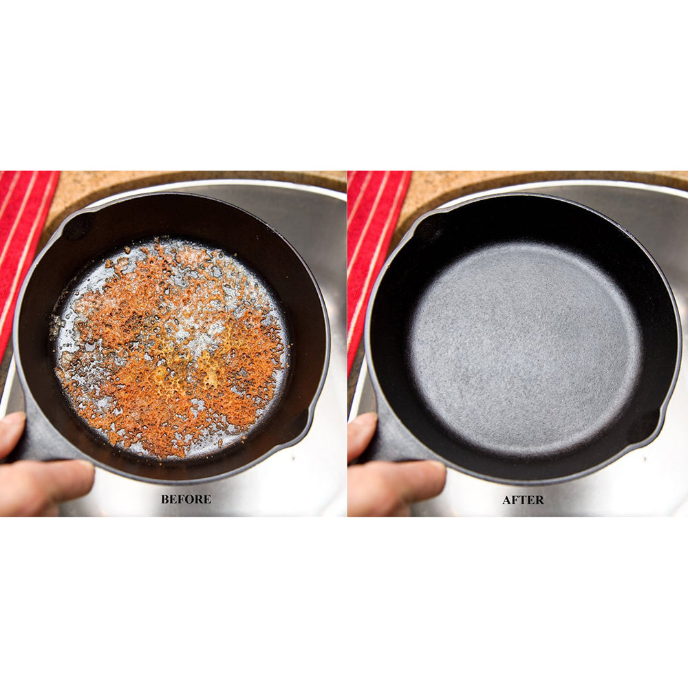 Stainless Steel Cast Iron Pan Cleaner Chainmail by HitMyNeed