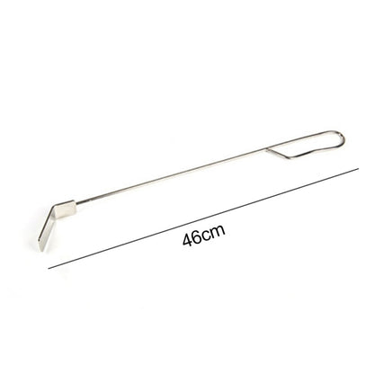 Stainless Steel Charcoal Ash Rake 46 cm by HitMyNeed