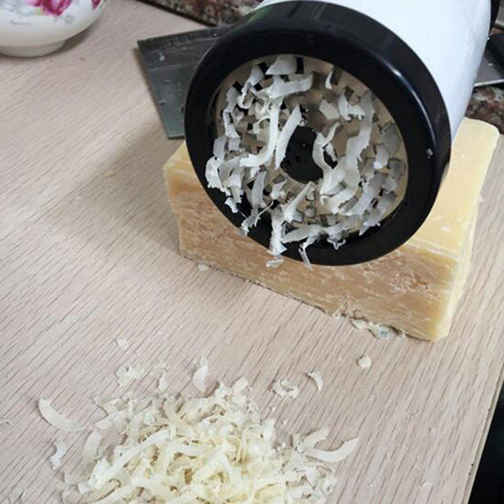 Stainless Steel Cheese & Chocolate Grater, 2 Blades by HitMyNeed
