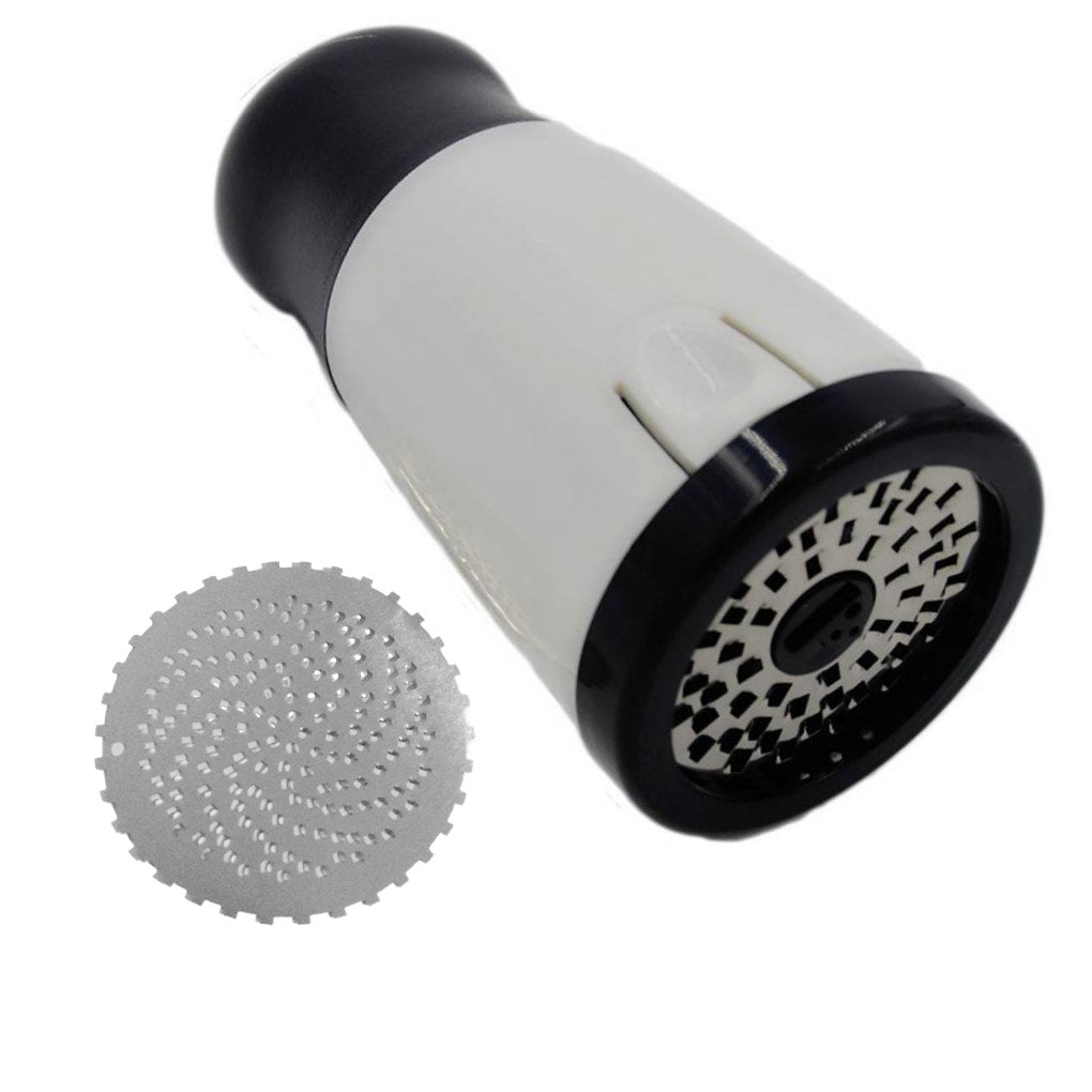 Stainless Steel Cheese & Chocolate Grater, 2 Blades by HitMyNeed