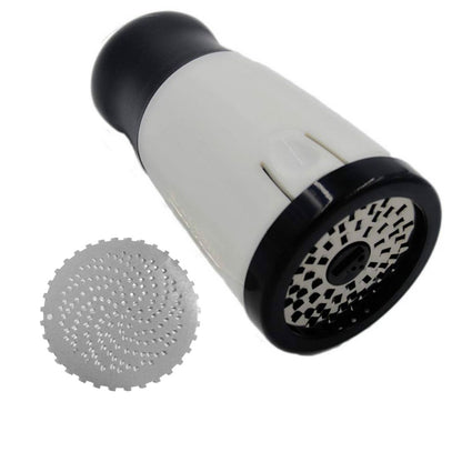 Stainless Steel Cheese & Chocolate Grater, 2 Blades by HitMyNeed