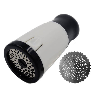 Stainless Steel Cheese & Chocolate Grater, 2 Blades by HitMyNeed