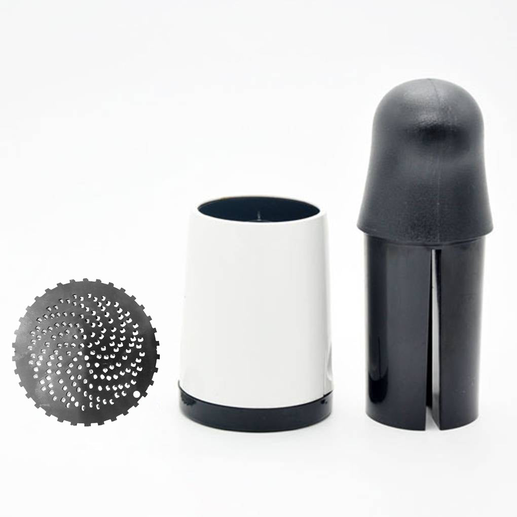 Stainless Steel Cheese & Chocolate Grater, 2 Blades by HitMyNeed