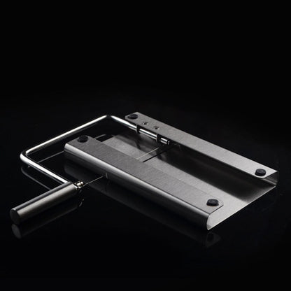Stainless Steel Cheese Cutting Board with Wire Slicer by HitMyNeed
