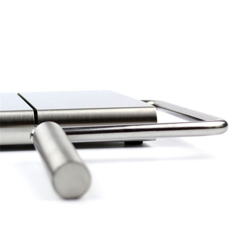 Stainless Steel Cheese Slicer with Wire Cutting Board by HitMyNeed