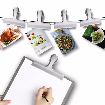 Stainless Steel Chip Clips Set (12 Pack) by HitMyNeed