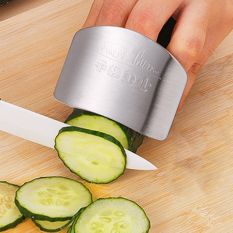 Stainless Steel Chopping Finger Guard Protector by HitMyNeed