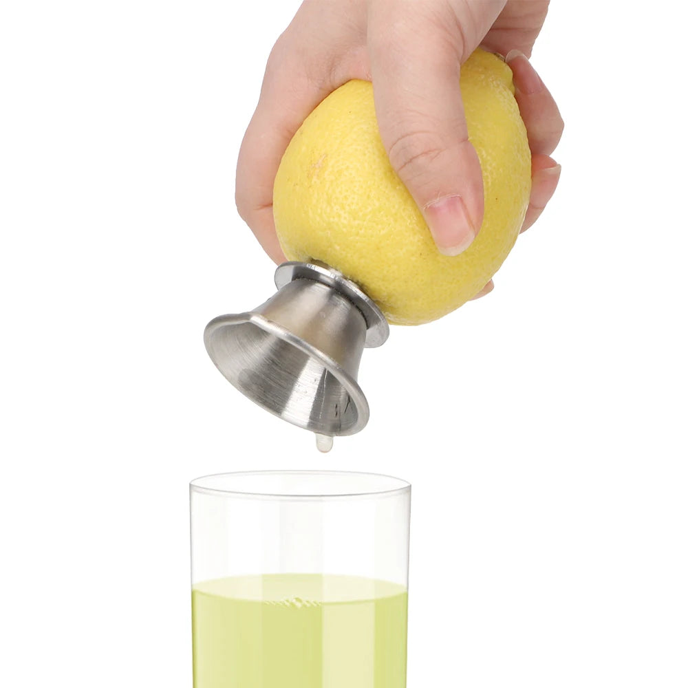Stainless Steel Citrus Hand Juicer with Pourer by HitMyNeed