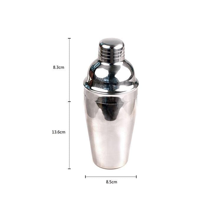 Stainless Steel Cocktail Shaker 550ml Drink Mixer by HitMyNeed