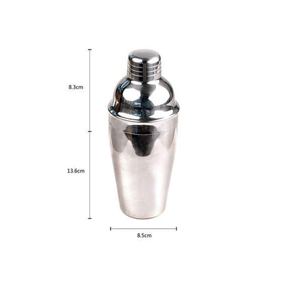 Stainless Steel Cocktail Shaker 550ml Drink Mixer by HitMyNeed