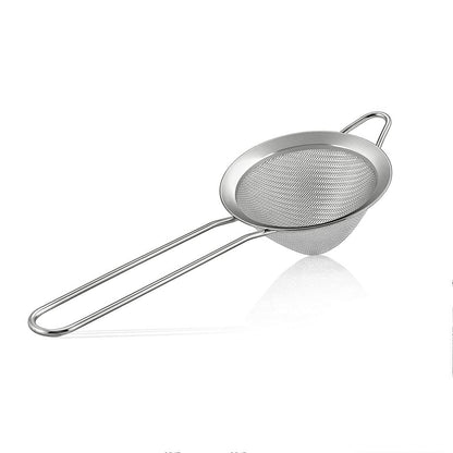 Stainless Steel Cocktail Sieve Strainer 9in silver by HitMyNeed