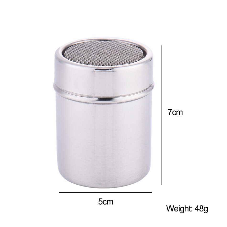 Stainless Steel Cocoa and Cinnamon Sprinkler by HitMyNeed