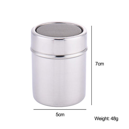 Stainless Steel Cocoa and Cinnamon Sprinkler by HitMyNeed