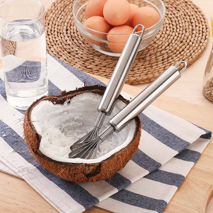 Stainless Steel Coconut Scraper and Shaver Tool by HitMyNeed