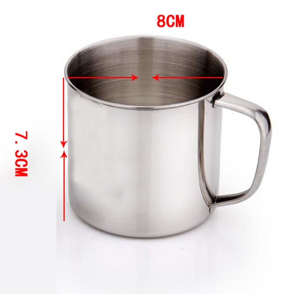 Stainless Steel Coffee Cup for Outdoor & Travel by HitMyNeed