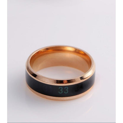 Stainless Steel Color-Changing Couples Mood Ring by HitMyNeed