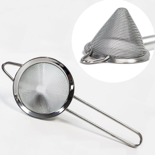 Stainless Steel Conical Soup Strainer 20 cm by HitMyNeed