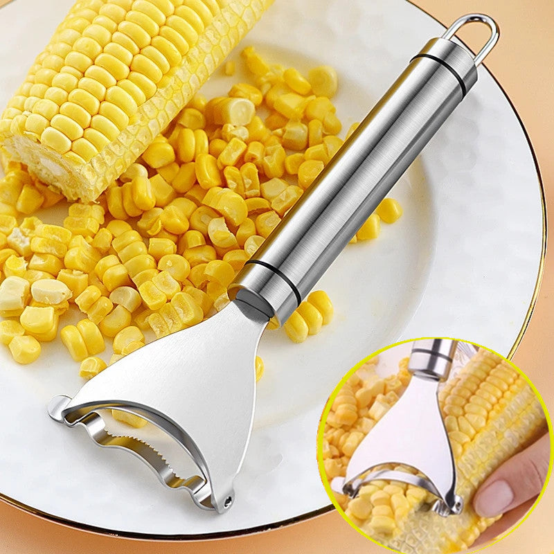 Stainless Steel Corn Cob Cutter Tool by HitMyNeed