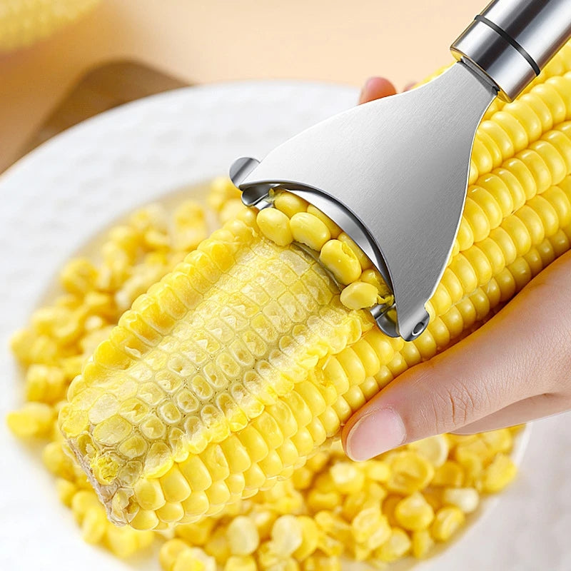 Stainless Steel Corn Cob Cutter Tool by HitMyNeed