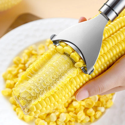 Stainless Steel Corn Cob Cutter Tool by HitMyNeed