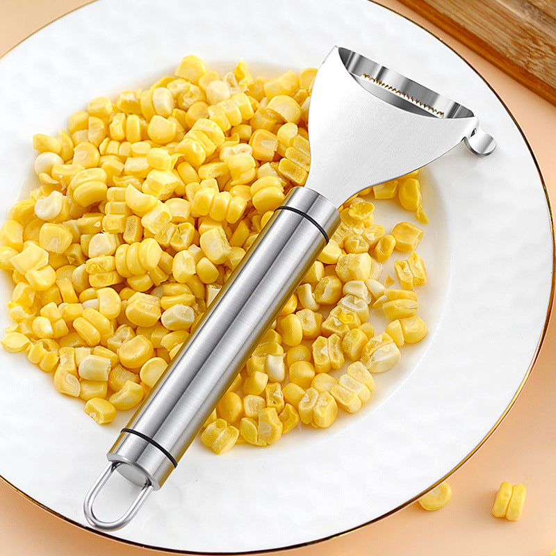 Stainless Steel Corn Cob Cutter Tool by HitMyNeed