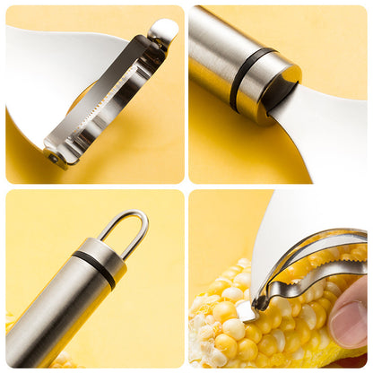 Stainless Steel Corn Cob Cutter Tool by HitMyNeed