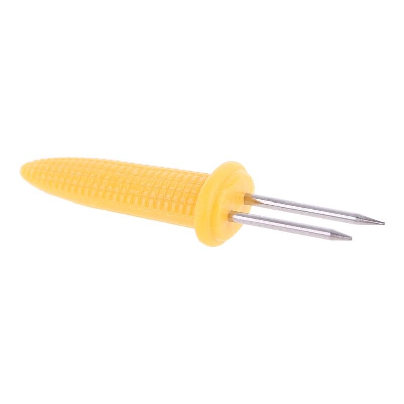 Stainless Steel Corn on the Cob Forks Set (10 Pack) by HitMyNeed