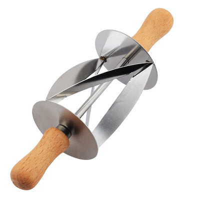Stainless Steel Croissant Dough Cutter Roller by HitMyNeed