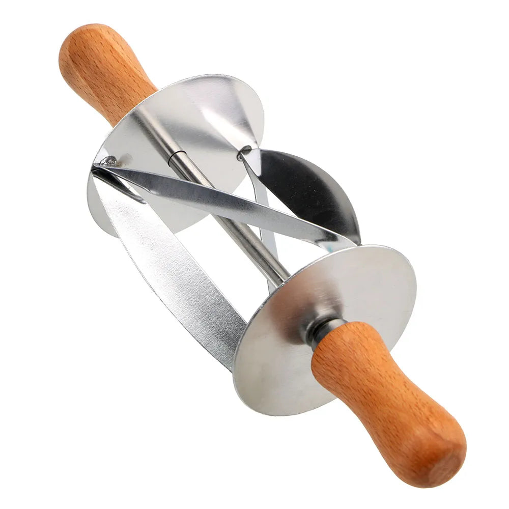 Stainless Steel Croissant Dough Rolling Cutter by HitMyNeed