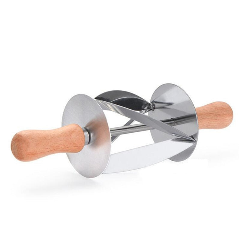 Stainless Steel Croissant Roller Dough Cutter by HitMyNeed