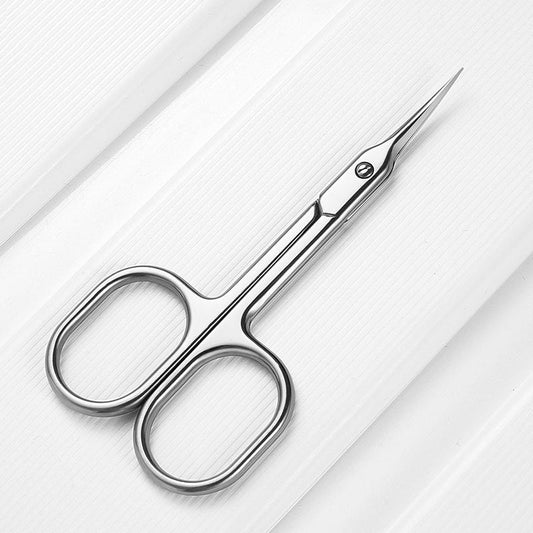 Stainless Steel Curved Cuticle Scissors 9.5 cm by HitMyNeed