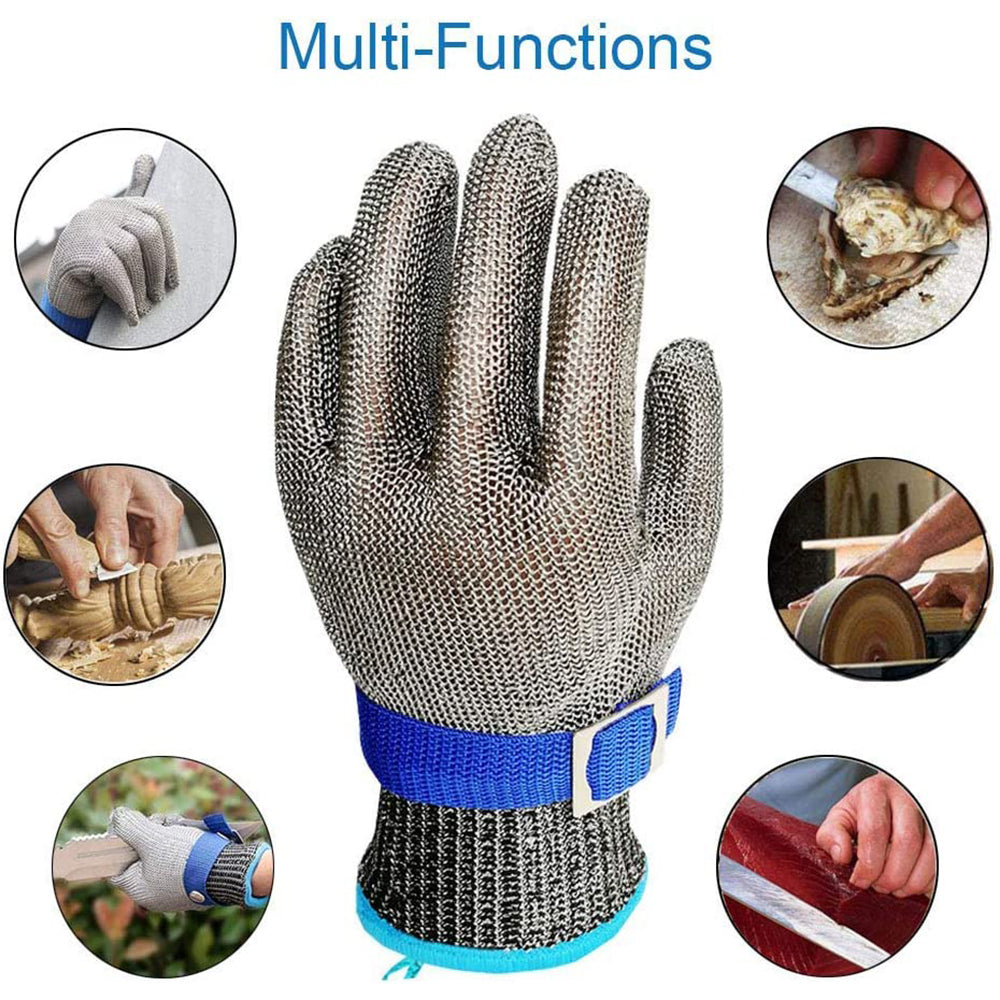 Stainless Steel Cut Resistant Safety Glove by HitMyNeed