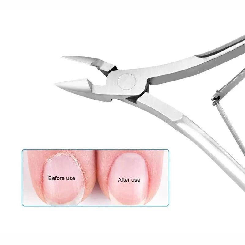 Stainless Steel Cuticle & Dead Skin Nail Scissors by HitMyNeed