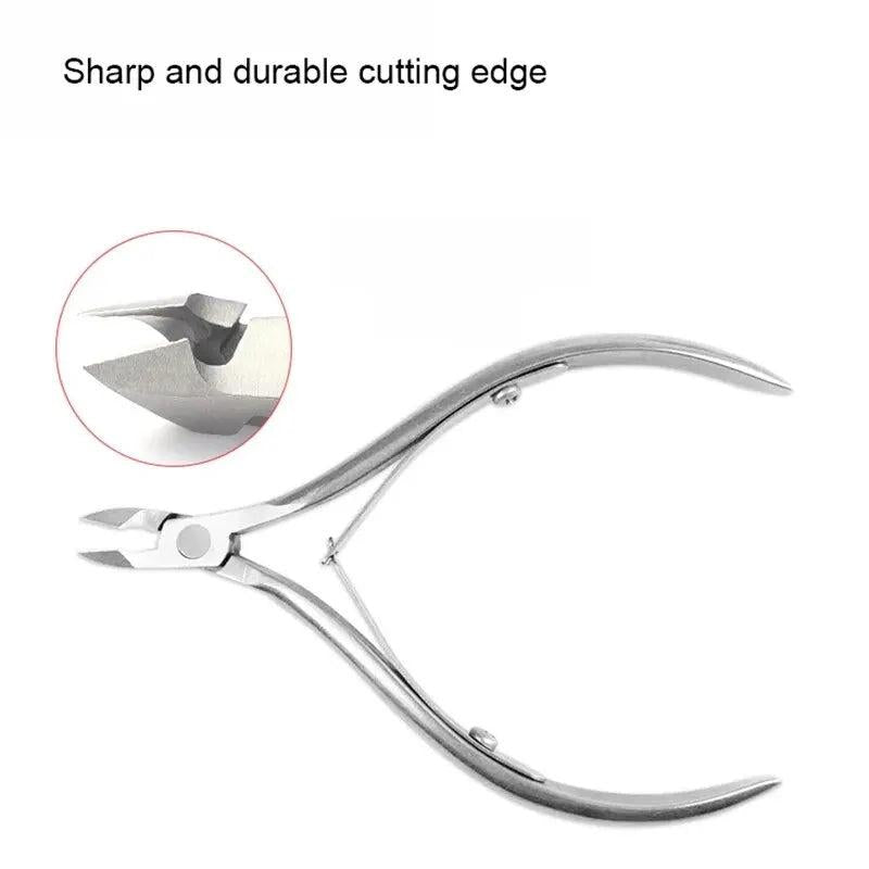 Stainless Steel Cuticle & Dead Skin Nail Scissors by HitMyNeed