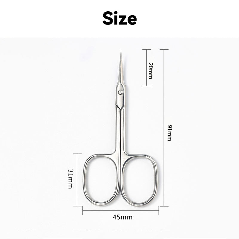 Stainless Steel Cuticle Nail Scissors by HitMyNeed