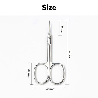 Stainless Steel Cuticle Nail Scissors by HitMyNeed