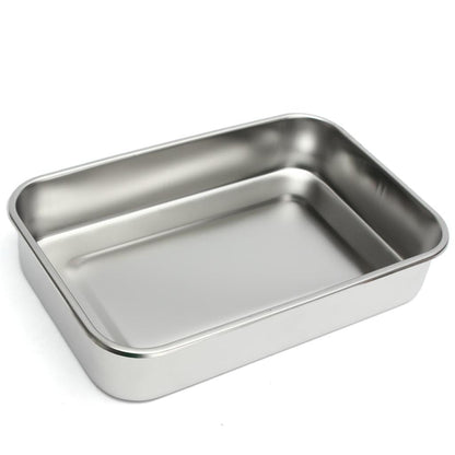 Stainless Steel Dental Instrument Tray with Lid by HitMyNeed