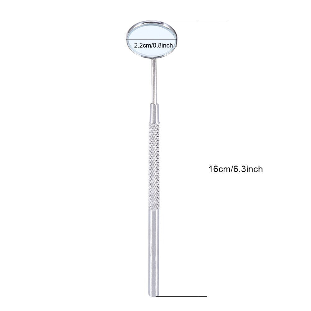 Stainless Steel Dental Oral Inspection Mirror by HitMyNeed