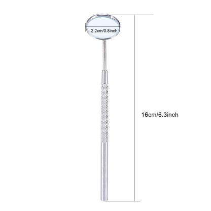 Stainless Steel Dental Oral Inspection Mirror by HitMyNeed