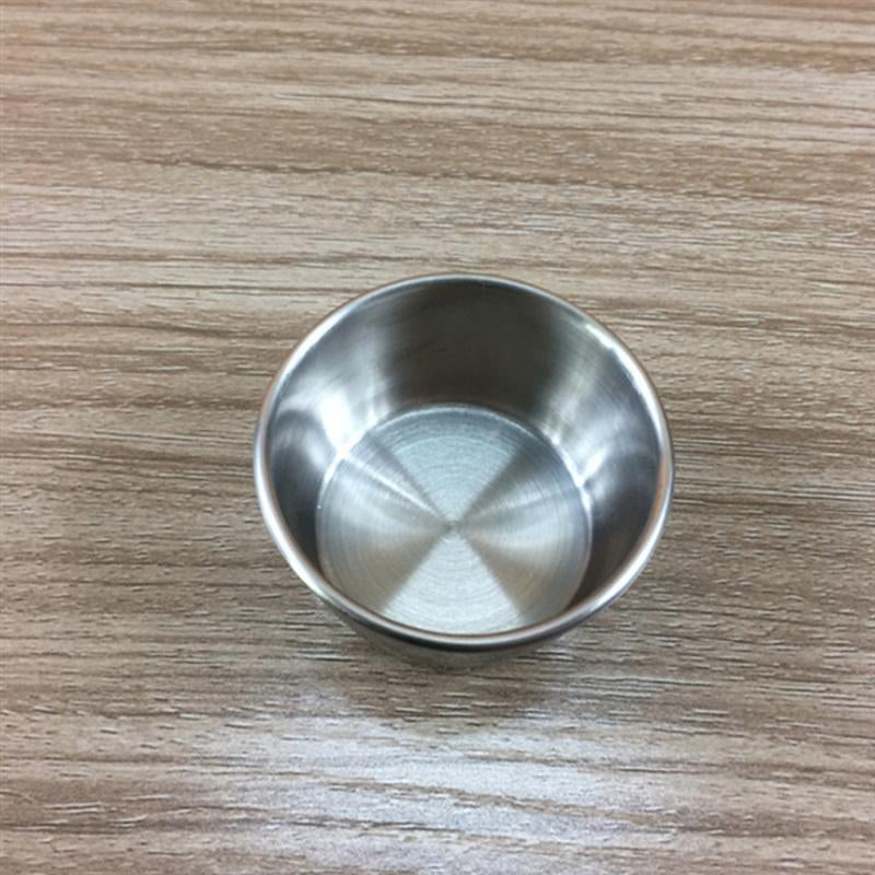 Stainless Steel Dipping Sauce Cups Set (12pcs) by HitMyNeed