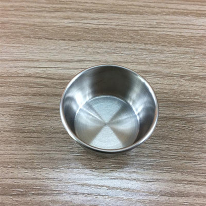 Stainless Steel Dipping Sauce Cups Set (12pcs) by HitMyNeed