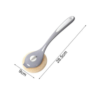 Stainless Steel Dish Brush with Long or Short Handle b-03 by HitMyNeed