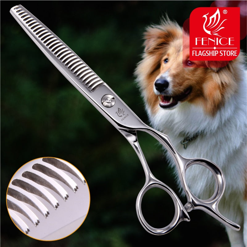 Stainless Steel Dog Grooming Thinning Scissors by HitMyNeed